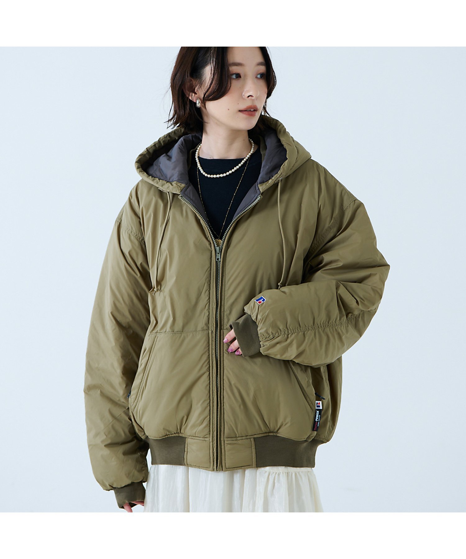 楽天市場】russell athletic（カラーカーキグリーン）の通販