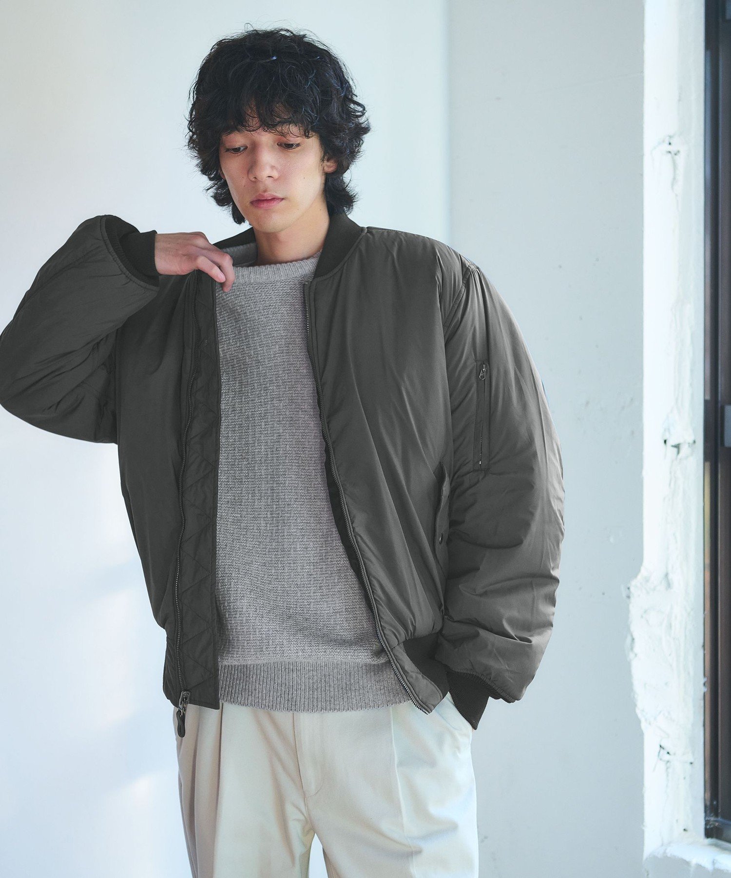 楽天市場】alpha ma-1 リバーシブルの通販