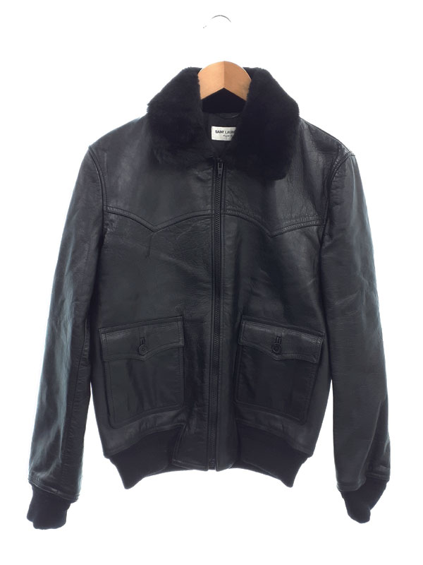 楽天市場】saint laurent レザージャケット（コート・ジャケット