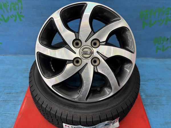 楽天市場】165/55r14 4本セット（スタッドレスタイヤ・ホイールセット