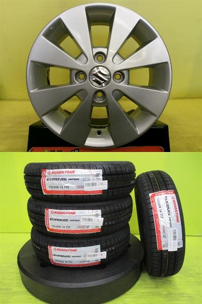 楽天市場】155／65r14 4本セット スズキ純正ホイールの通販