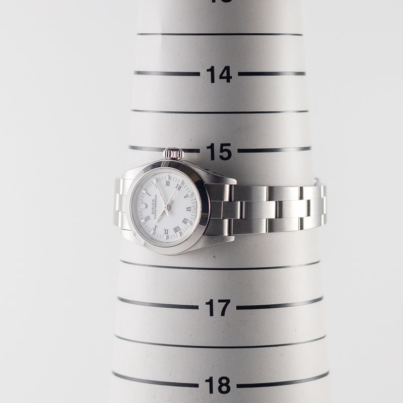 ROLEX OYSTER PERPETUAL REF.67180 with Box – TIMEANAGRAM
