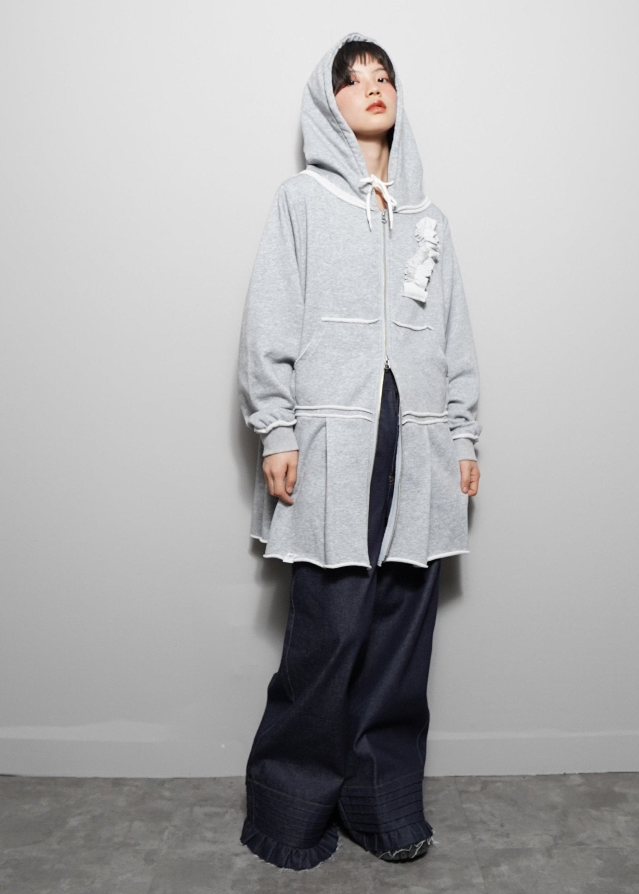新色&再入荷】double-zip pleated one-piece – Tie.Me