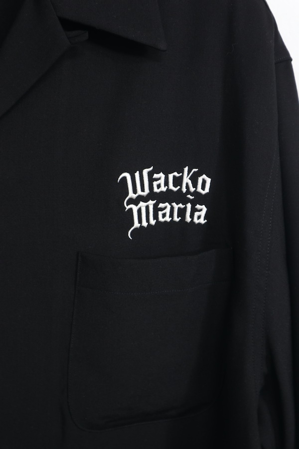 TIGHT / 50'S SHIRT L/S ( TYPE-1 )（BLACK）