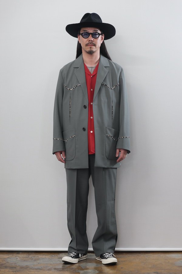 TIGHT / NASSAU JACKET (GRAY)