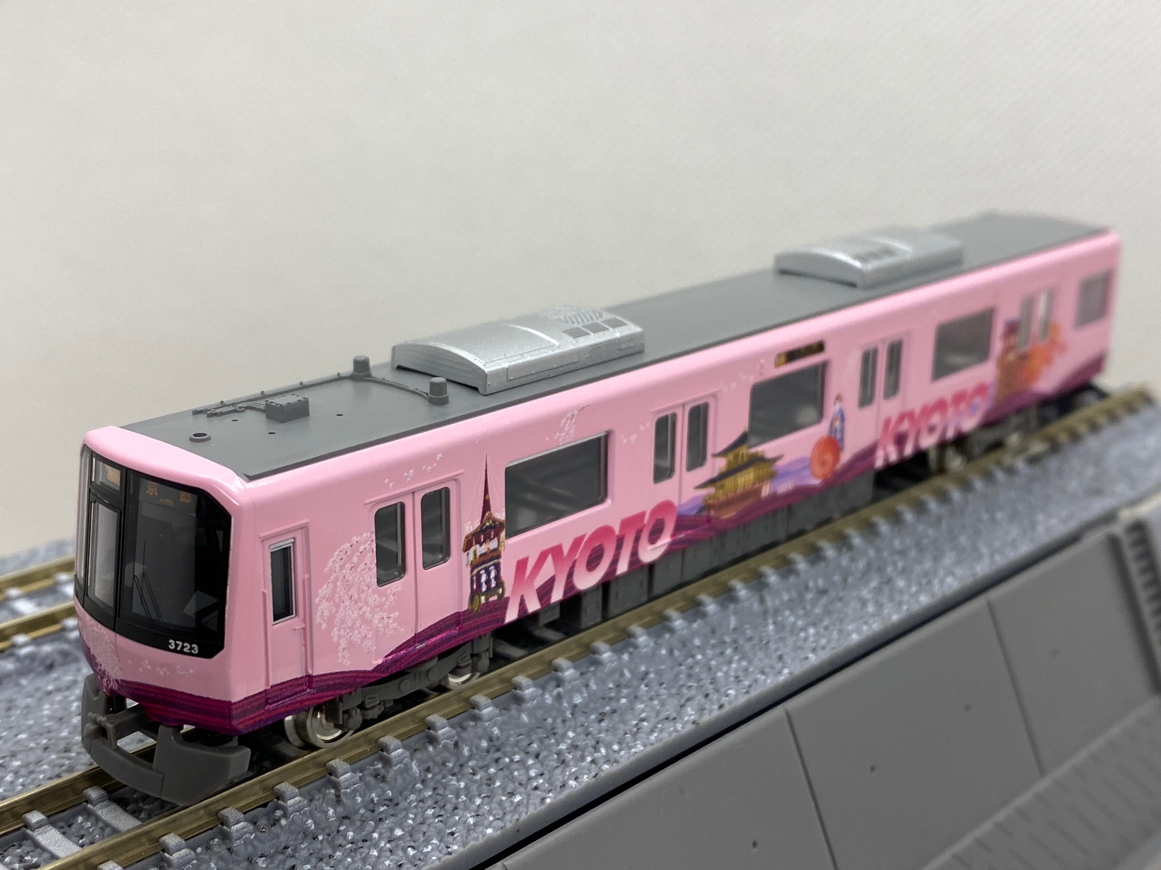 近鉄3220系 KYOTO-NARAラッピング（グリーンマックス・N）レビュー