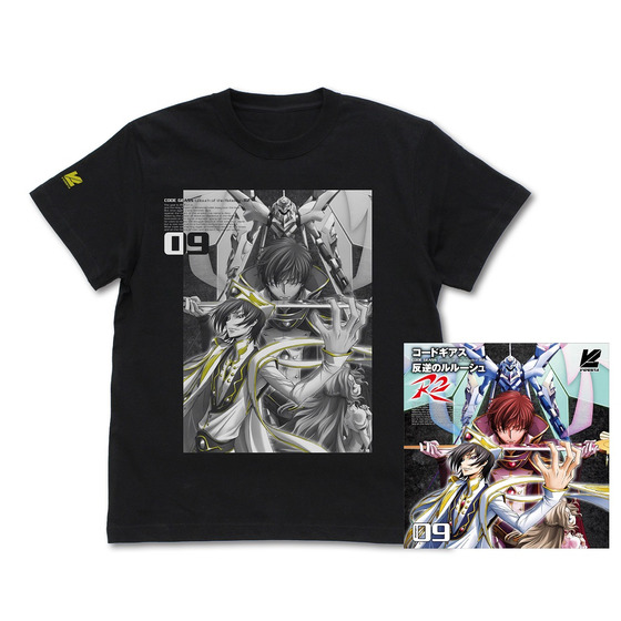VIDESTA コードギアス 反逆のルルーシュ R2 9巻 BDパッケージTシャツ