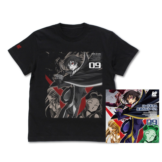 VIDESTA コードギアス 反逆のルルーシュ 9巻 BDパッケージTシャツ | A