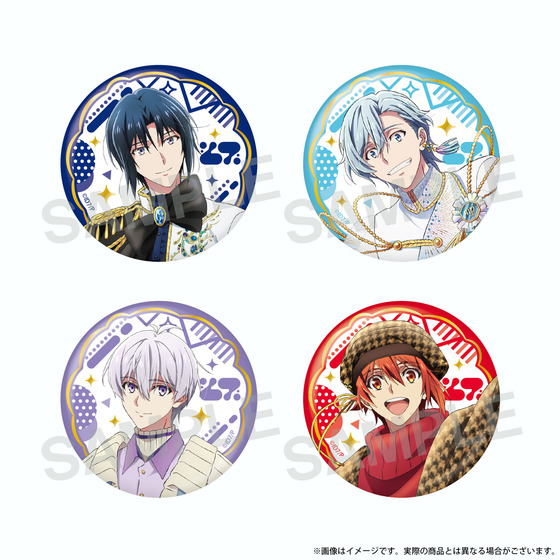 アニメ アイドリッシュセブン MEMORIAL EXHIBITION 缶バッジセット