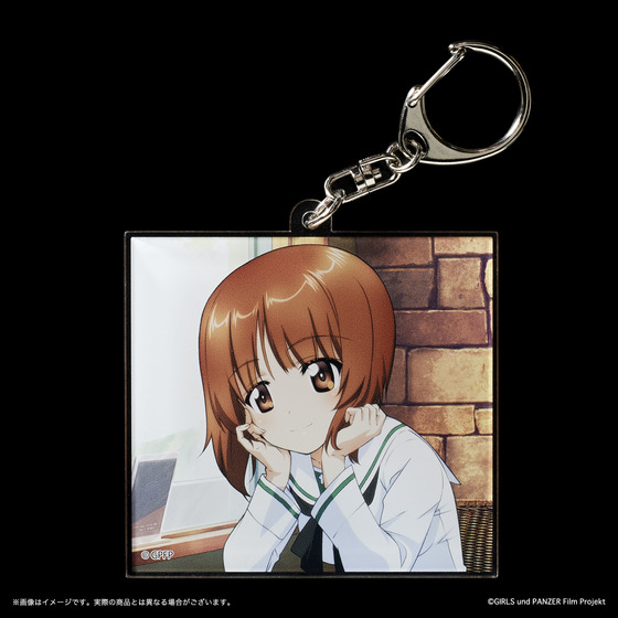 ガールズ＆パンツァー 劇場版 トレーディングアクリルキーホルダー（全
