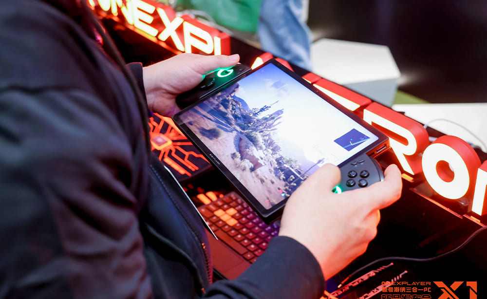 ONEXPLAYER X1」クラウドファンディングを予告｜3in1、Intel Core