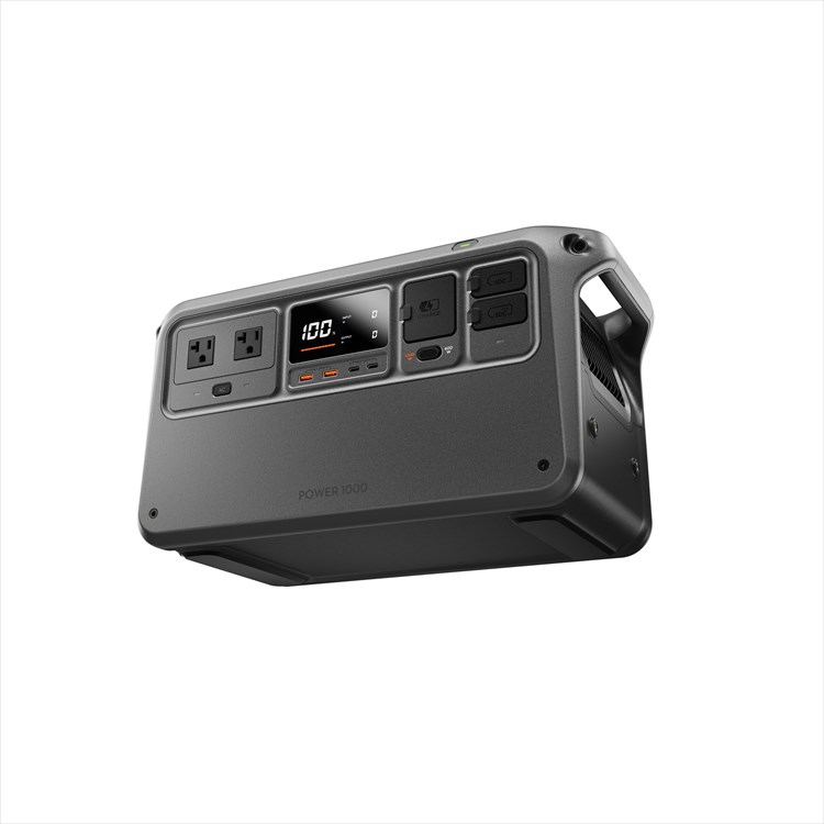 DJI Power 1000 ＆120W ソーラーパネル x1 | 1024Wh ポータブル電源