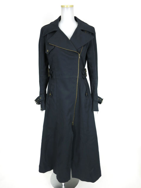 BPN BLACK PEACE NOW ゴシック トレンチコート アシンメトリー BPN