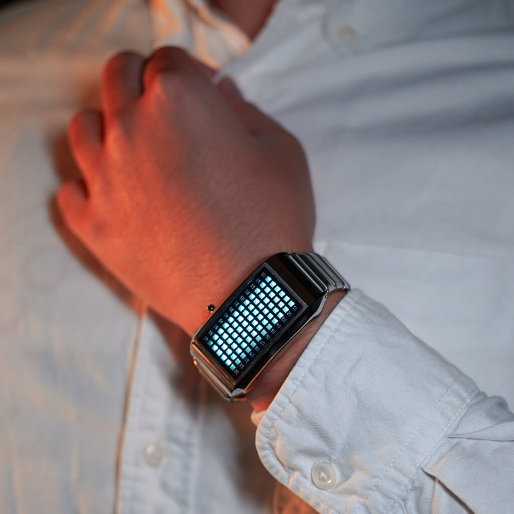 Stylish LED Watch Design | Pimp P2 SS | Tokyoflash Japan
