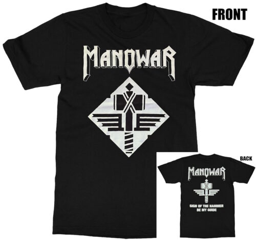 MANOWAR】ロックTシャツ メンズ バンドTシャツ メンズ MANOWAR HELL ON