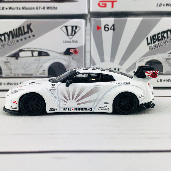 MINI GT 1/64 LB☆WORKS Nissan GT-R (R35) Type 1 , Rear Wing ver 1+