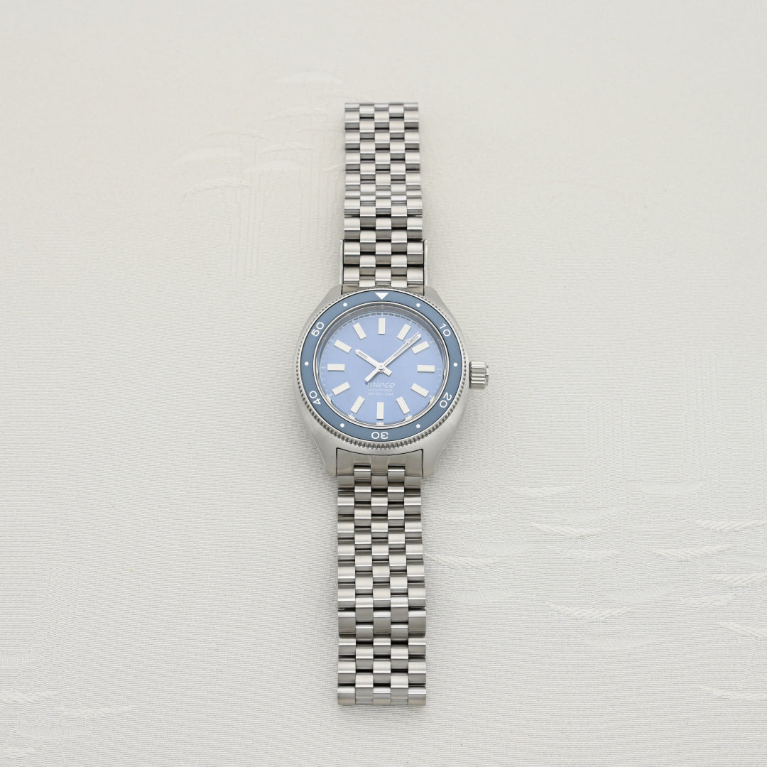 FUKUSHIMA WATCH mirco TYPE-03 舛花色（Masuhanairo） サファイア