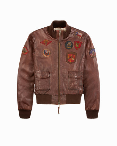 OFFICIAL MISS TOP GUN® LEATHER JACKET - Colors Black, Brown