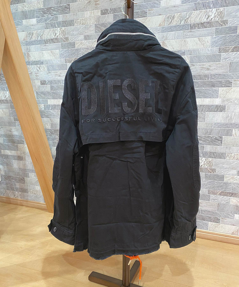 DIESEL ディーゼル バック刺繍 ミリタリージャケット M-65 J-TOUCHA