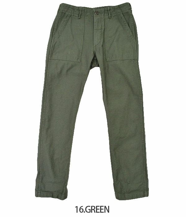 オアスロウ (orSlow) SLIM FIT FATIGUE PANTS コットンパンツ 01-5032