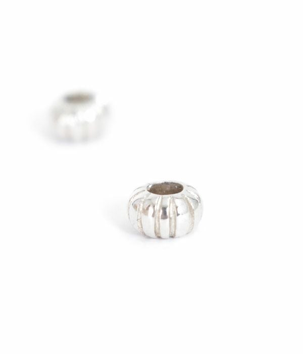 ラリースミス (LARRY SMITH) SHELL BEAD シェルビーズ シルバービーズ