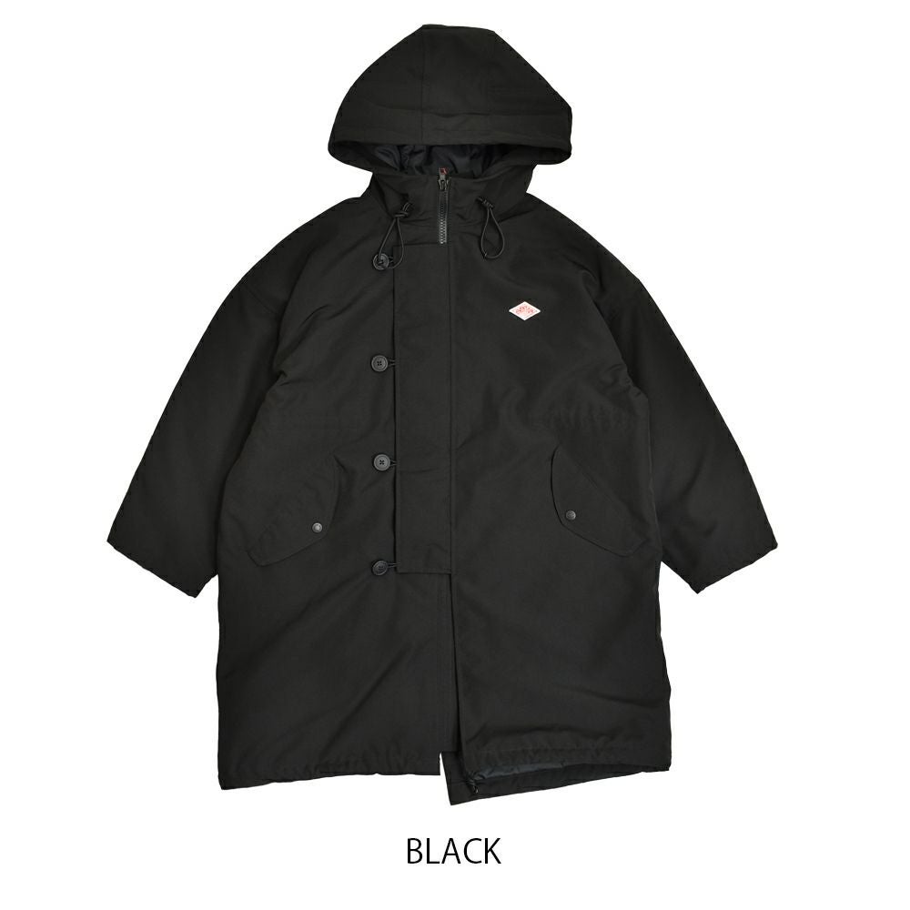 ダントン (DANTON) WOMEN'S MILITARY INSULATION COAT ロング コート
