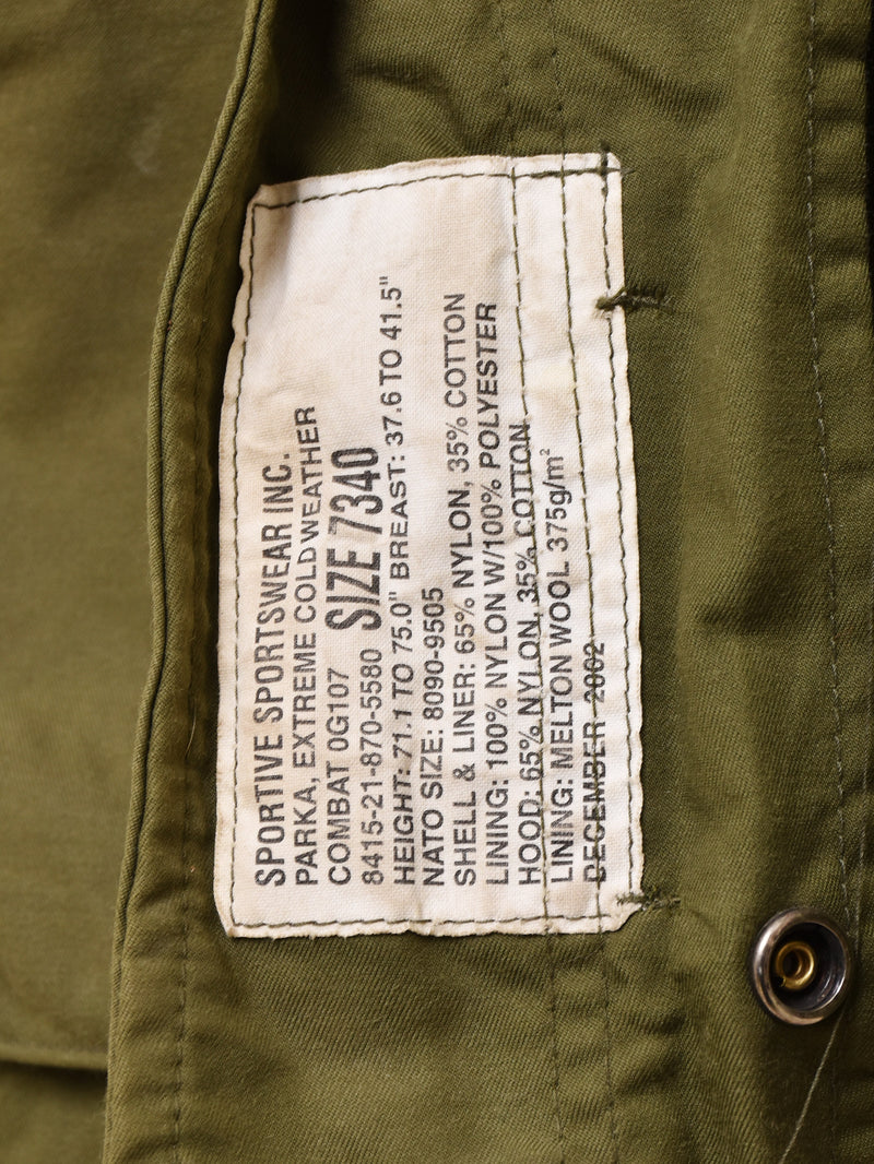 2002's カナダ軍 ECW Combat Parka – 古着屋Top of the Hillのネット