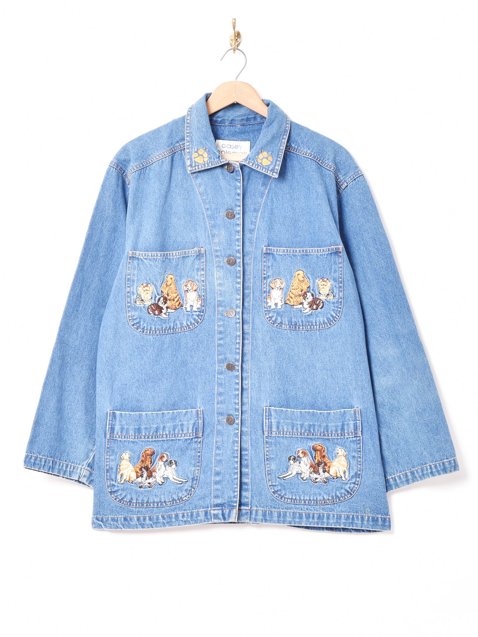 アニマル刺繍 デニムジャケット – 古着屋Top of the Hillのネット通販