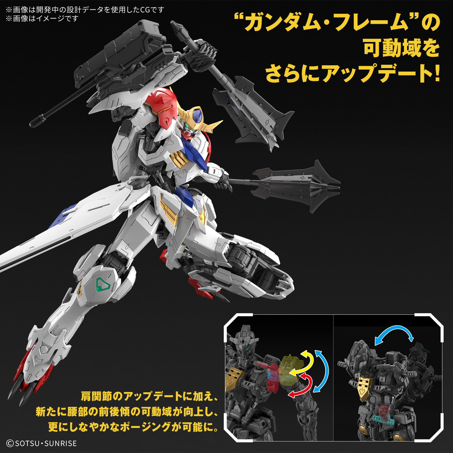 ガンプラ】MG 1/100『ガンダムバルバトスルプス』機動戦士ガンダム