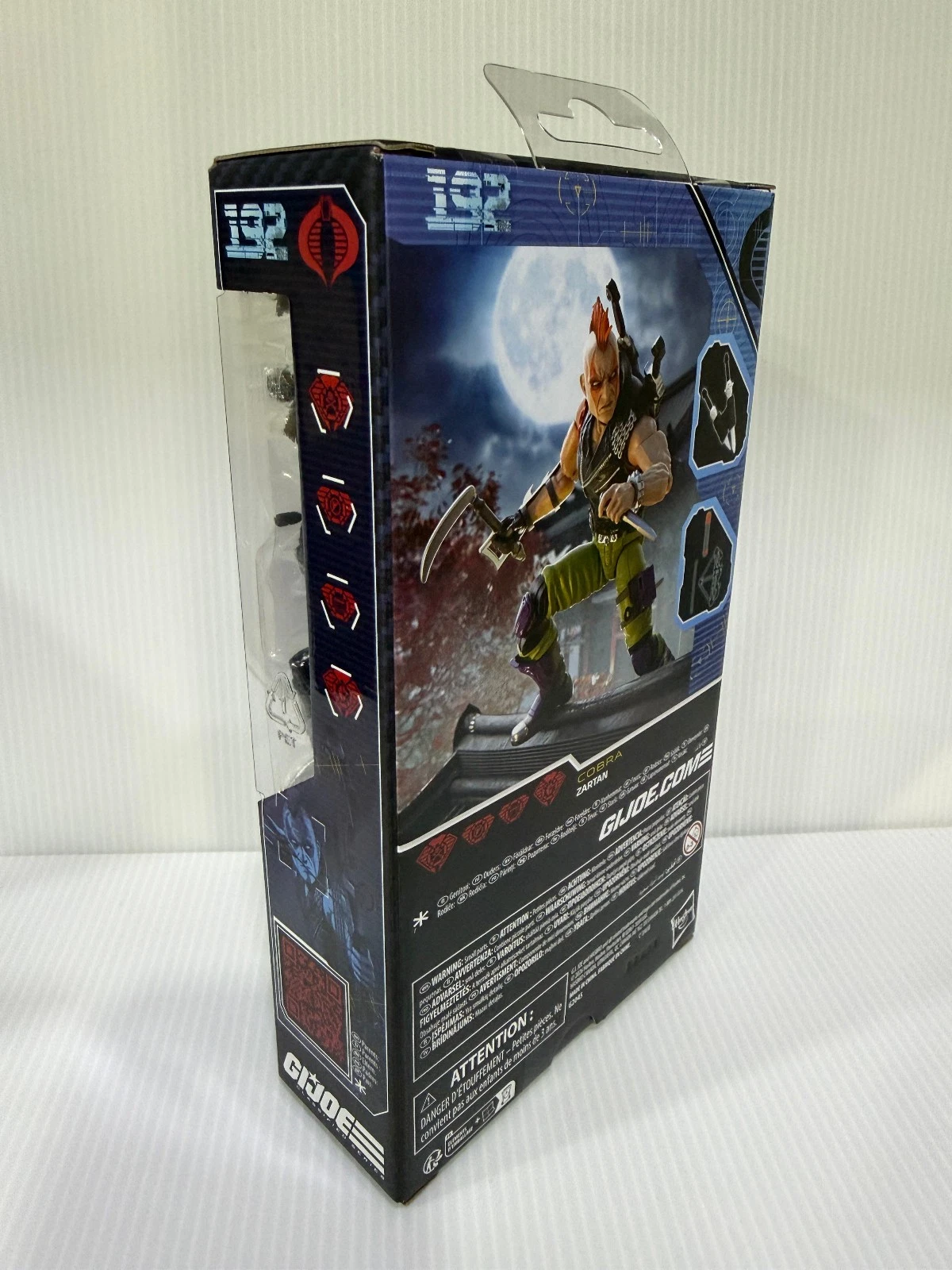 Cobra La Royal Guard and Ninja Force Zartan GI Joe Classified