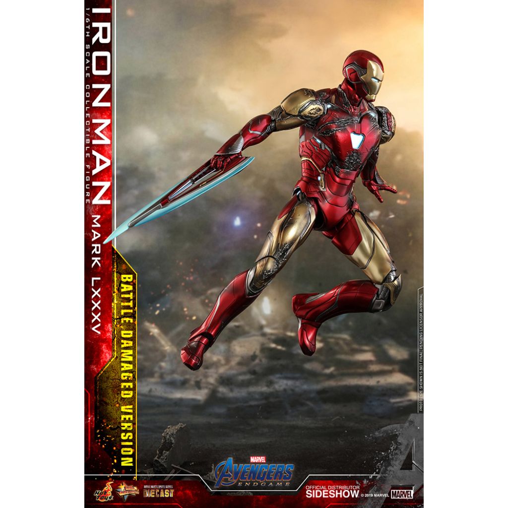 Hot Toys MMS543D33 1/6 Iron Man Mark LXXXV Battle Damaged Version Aven