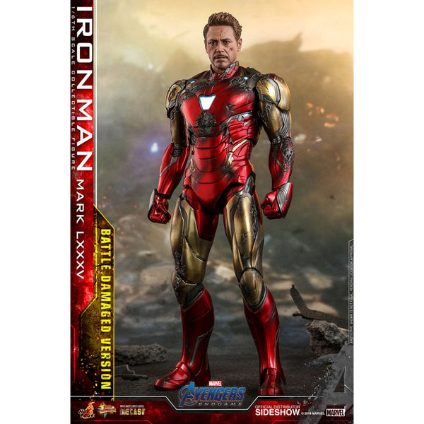 Hot Toys MMS543D33 1/6 Iron Man Mark LXXXV Battle Damaged Version Aven