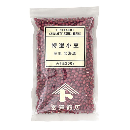 北海道産 特選小豆 / 200g | 特集,季節商品,年末年始 | 通販 富澤商店