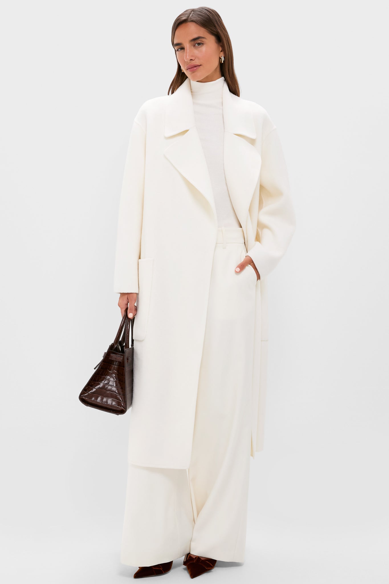 Ivory Wool Trinity Coat | Tuckernuck