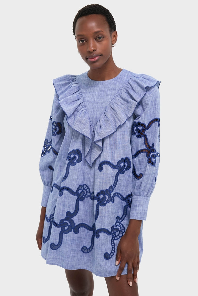 Seabank Chambray Azalea Dress | Hunter Bell