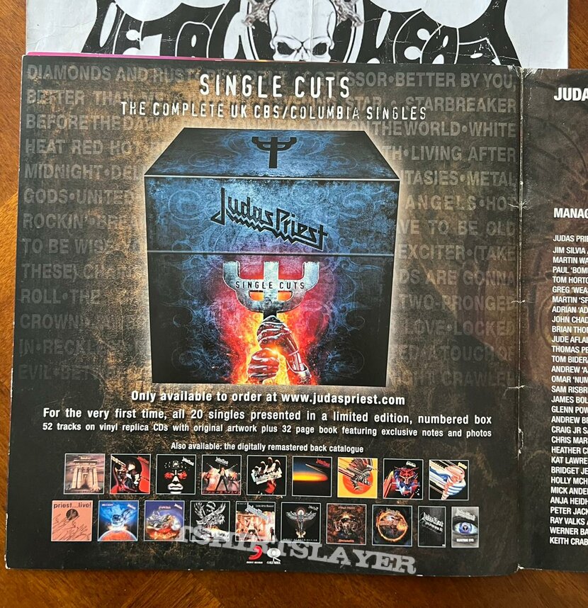 Judas Priest - Epitaph World Tour 2011 Programme | TShirtSlayer