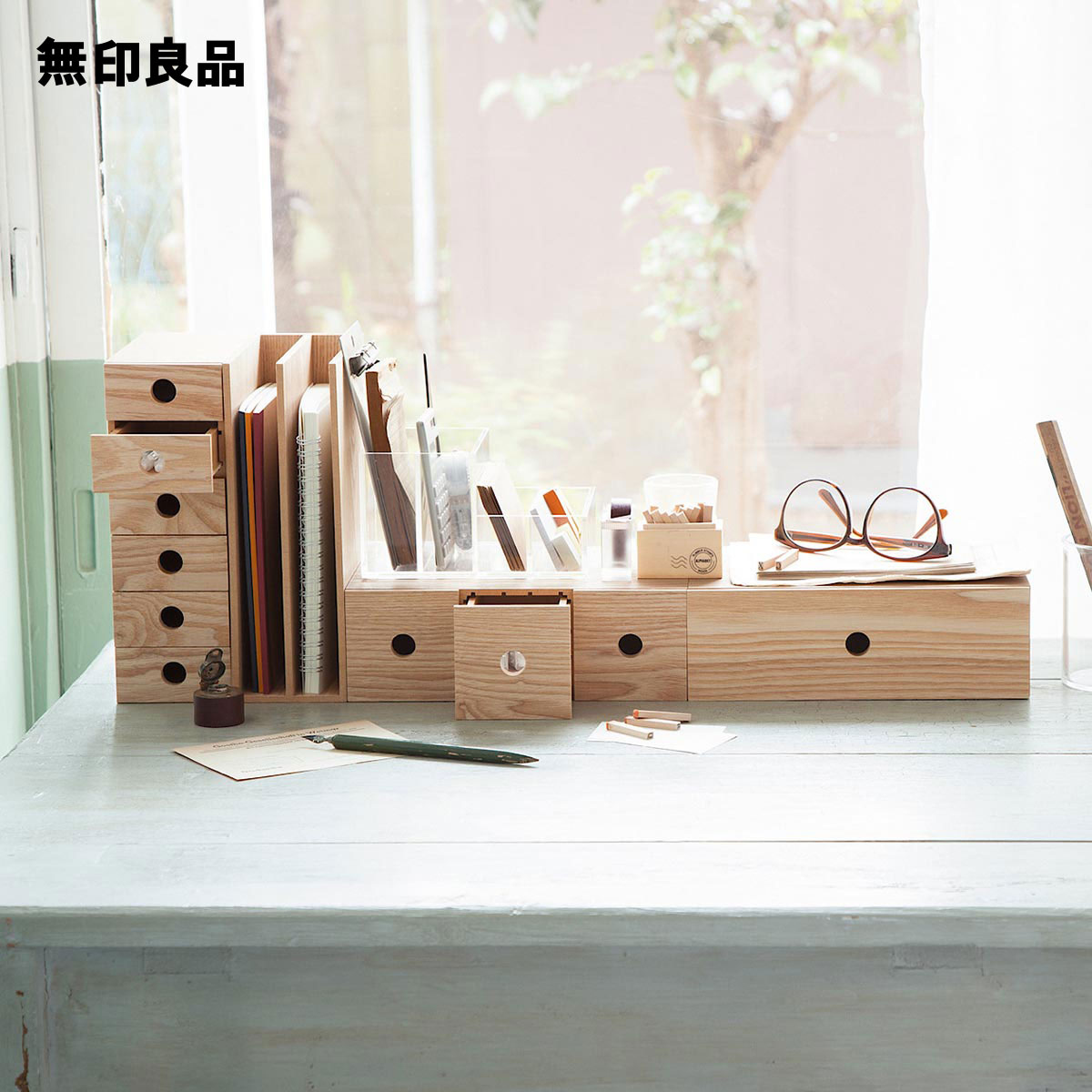 楽天市場】木製小物収納1段 約幅25．2x奥行17x高さ8．4cm