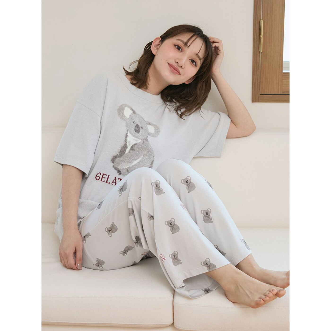 楽天市場】SALE30%OFF ジェラートピケ gelato pique コアラジャガード