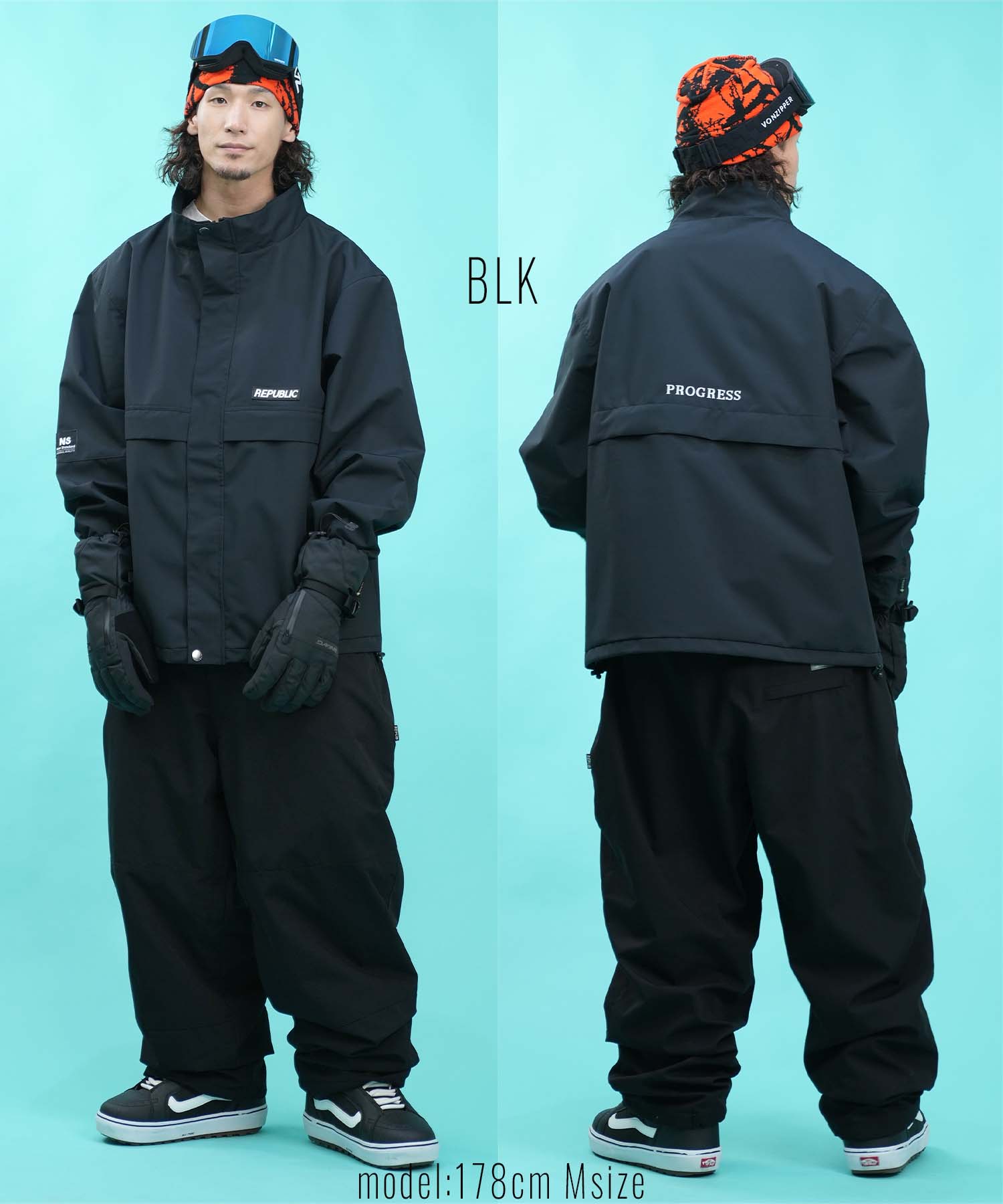 楽天市場】REPUBLIC リパブリック スノーボード ウェア ジャケット