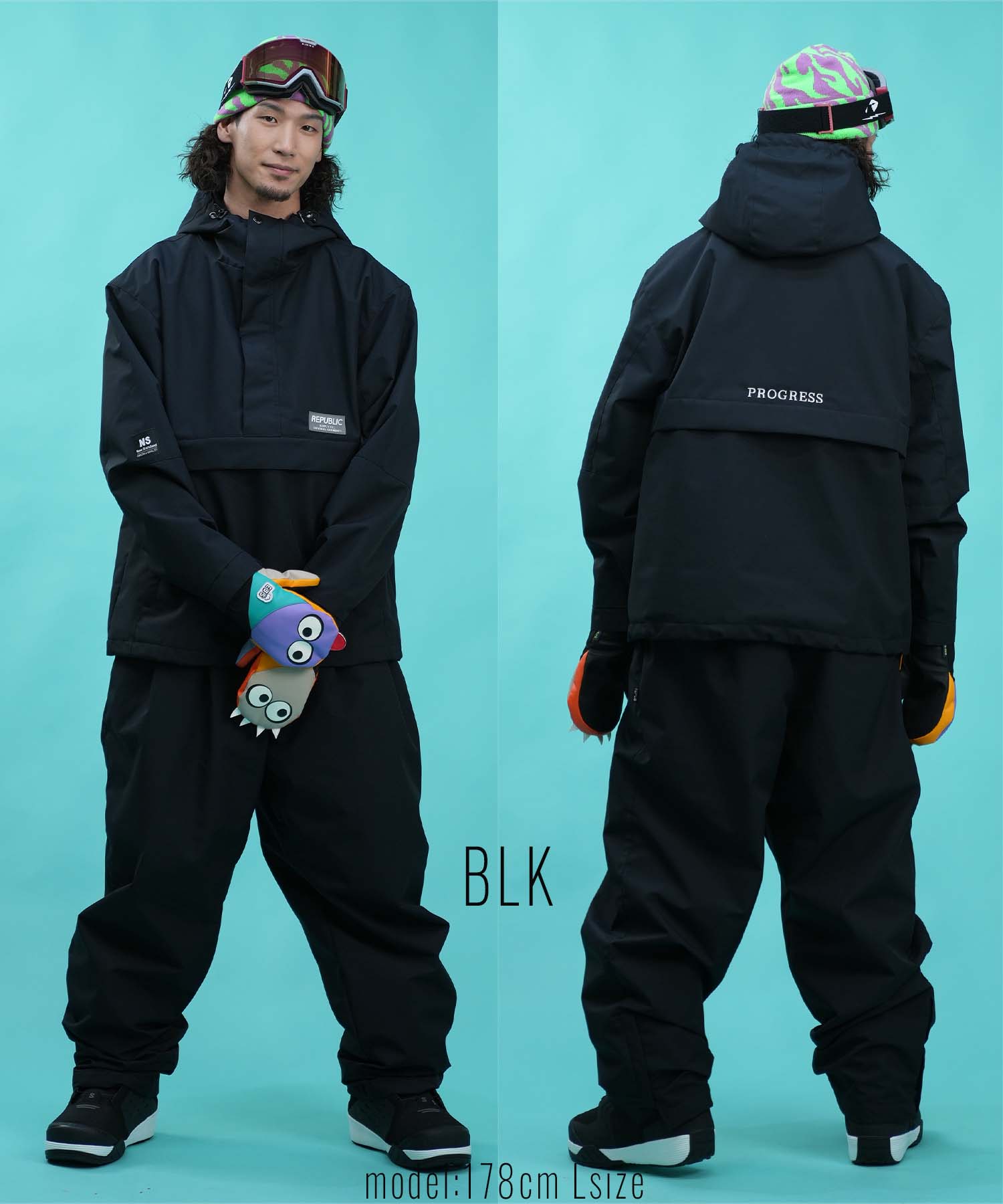 楽天市場】REPUBLIC リパブリック スノーボード ウェア パンツ ユニ