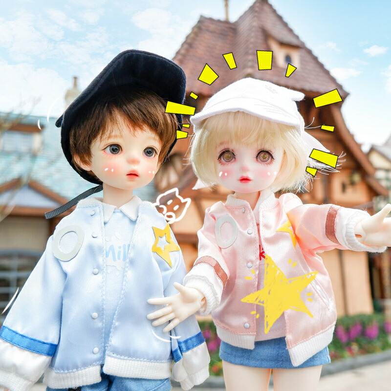 楽天市場】球体関節人形 1/6 幼SD ドール 人形 服 衣装 アウター