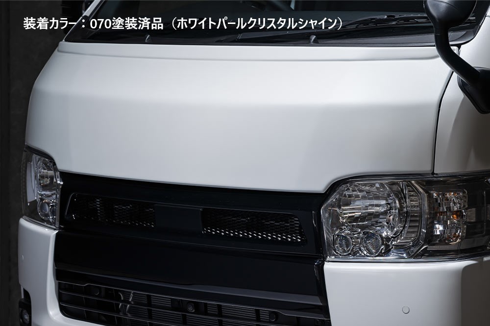 楽天市場】[トヨタ 200系 ハイエース]エアロボンネット【ABS製/AES製