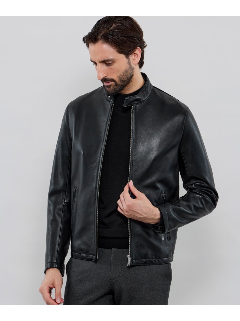 マッキントッシュロンドン ラムレザージャケット Weatherproofed