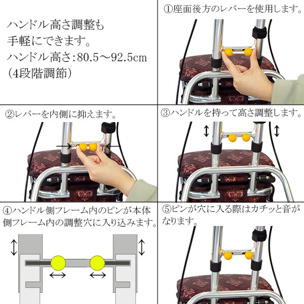 楽天市場】シルバーカー コンパクトタイプ レジェ SX-4DN SX-4SN SX