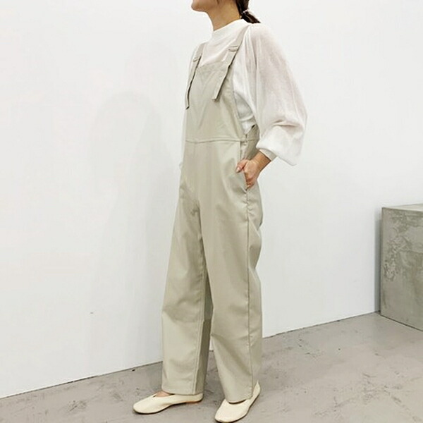 楽天市場】フェイクレザーサロペット 大人 カジュアル トレンド