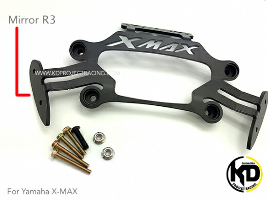 楽天市場】ヤマハ XMAX ミラー移設キット R3,R25ミラー用 4968