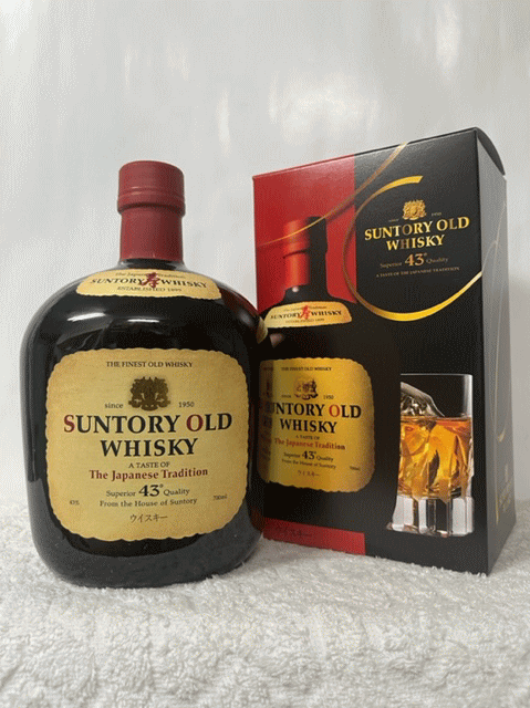 楽天市場】サントリー オールド 43度 700ml 箱付 : ECHIGOYA