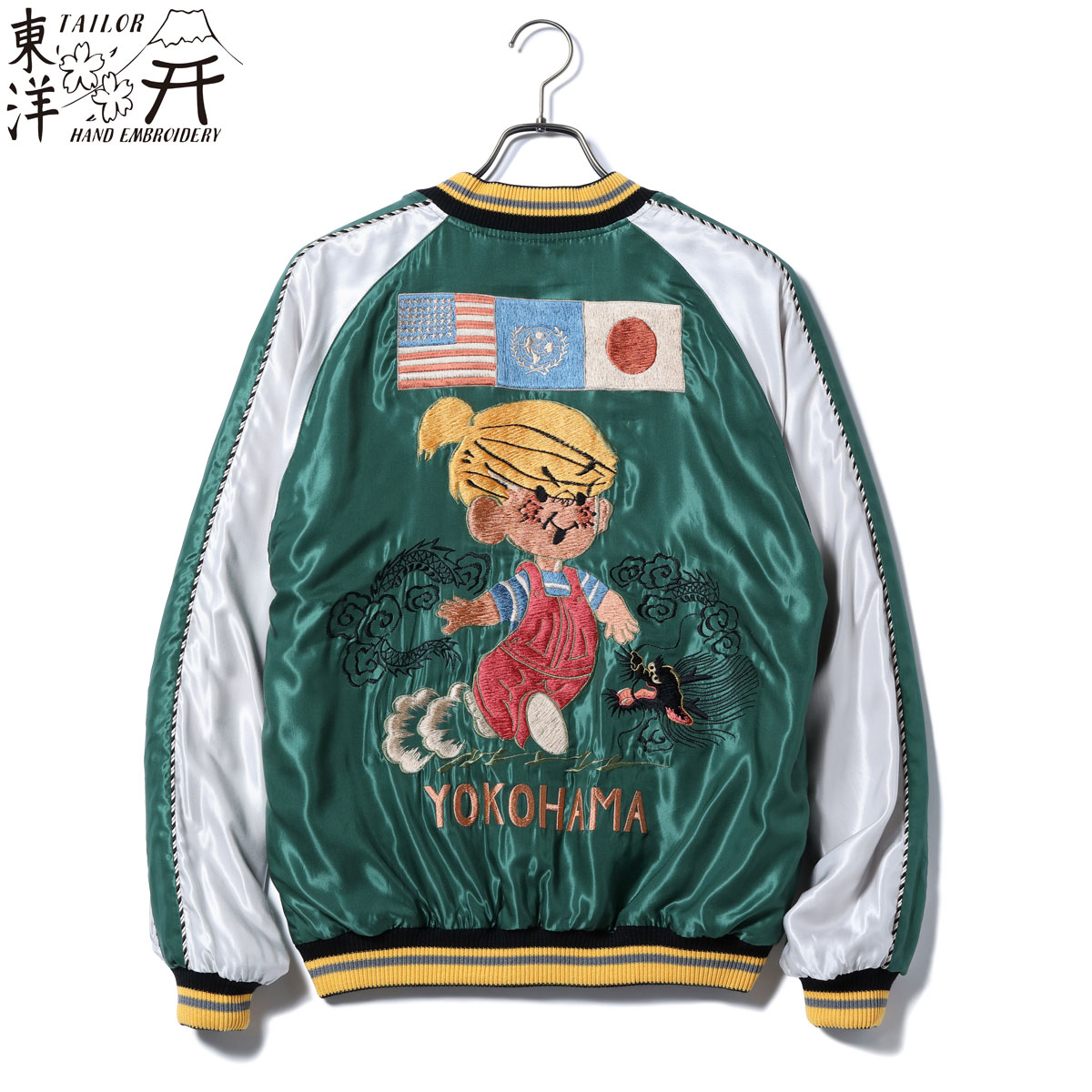 ISSUETHINGS wagamama別注 ダメージ加工スカジャン ZOZOTOWN Yahoo!店