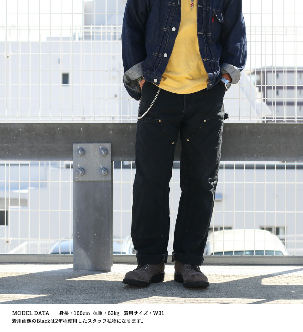 楽天市場】Carhartt カーハート #B01 レングス32 ダブルニーダック