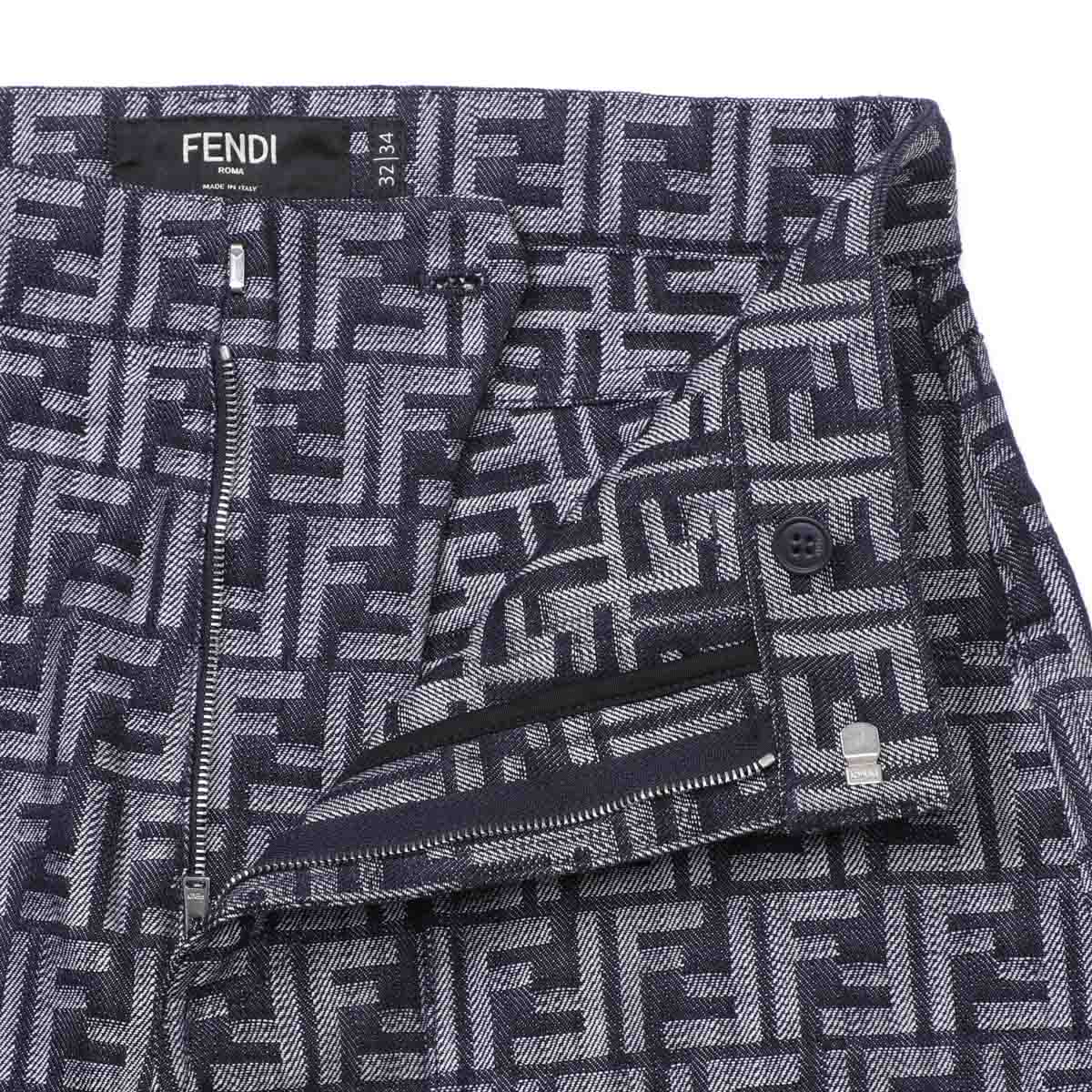 楽天市場】フェンディ FENDI ショートパンツ バミューダパンツ ブルー